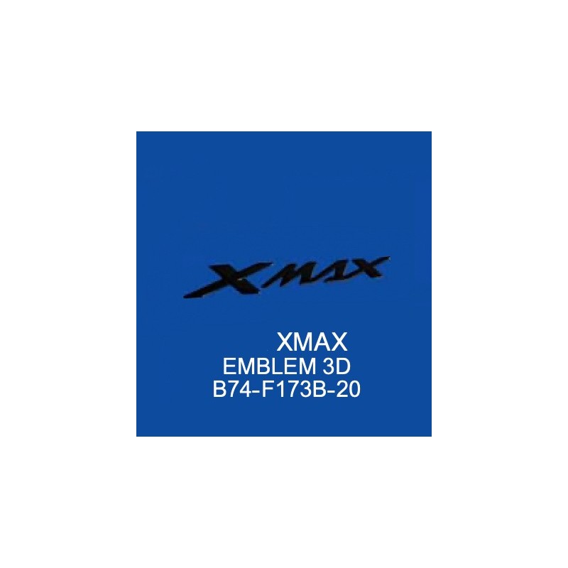 Чёрная объёмная эмблема Yamaha XMAX 300