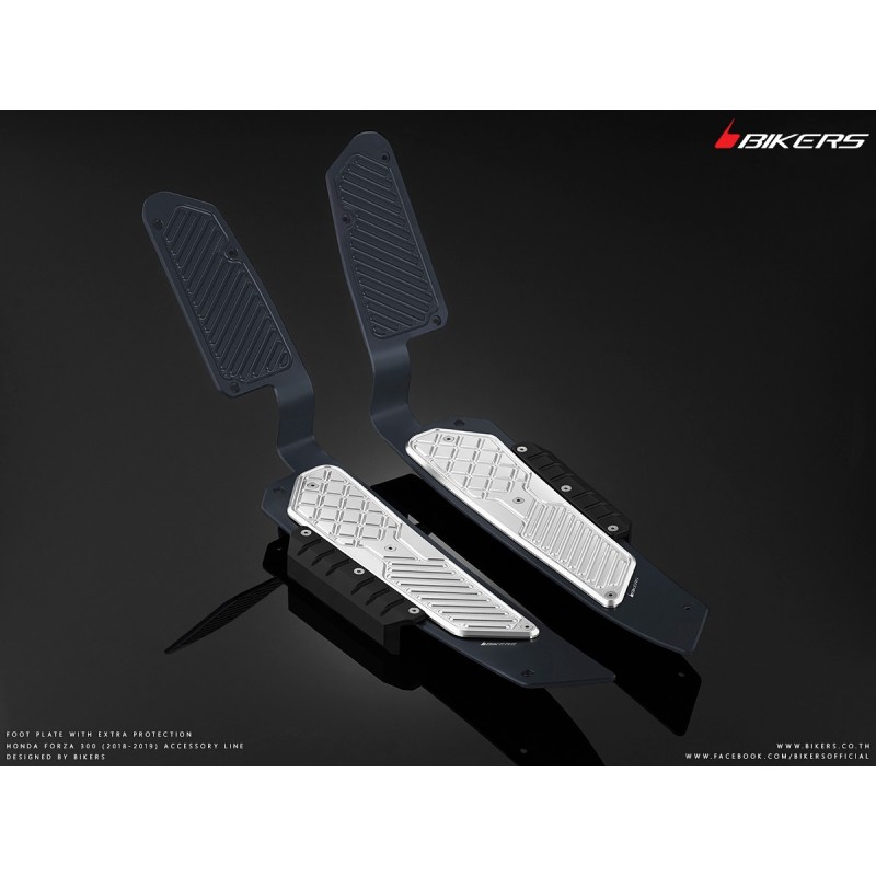 Накладка площадки для ног с дополнительной защитой BIKERS Honda Forza 125 2021