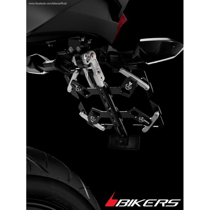 Регулируемый кронштейн номерного знака Kawasaki Z300 / Z250