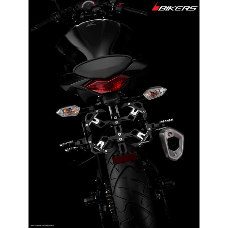 Регулируемый кронштейн номерного знака Kawasaki Z300 / Z250