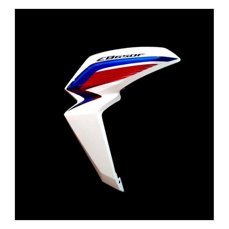 Левая облицовка Honda CB650F TRICOLOR WHITE