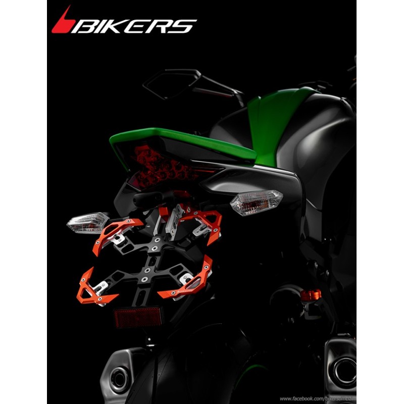 Регулируемый кронштейн номерного знака Kawasaki Z1000