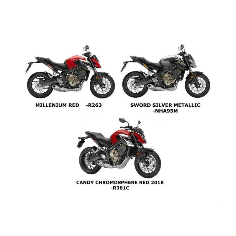Передняя декоративная полоса правой боковой крышки Honda CB650F 2017 2018