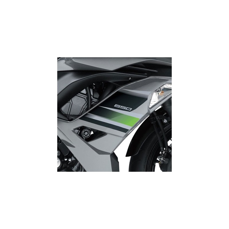 Наклейка правого обтекателя Kawasaki NINJA 650 Gray 2018