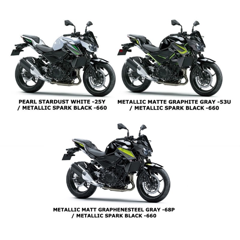 Левый кожух фары Kawasaki Z250 2019/2022