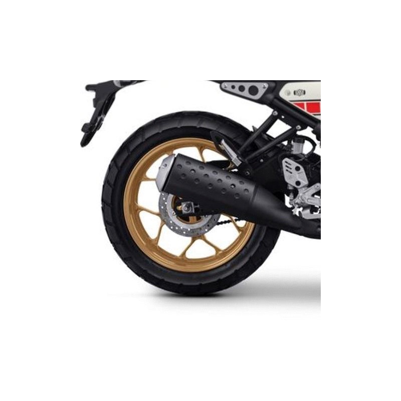 Золотистое заднее колесо Yamaha XSR 155