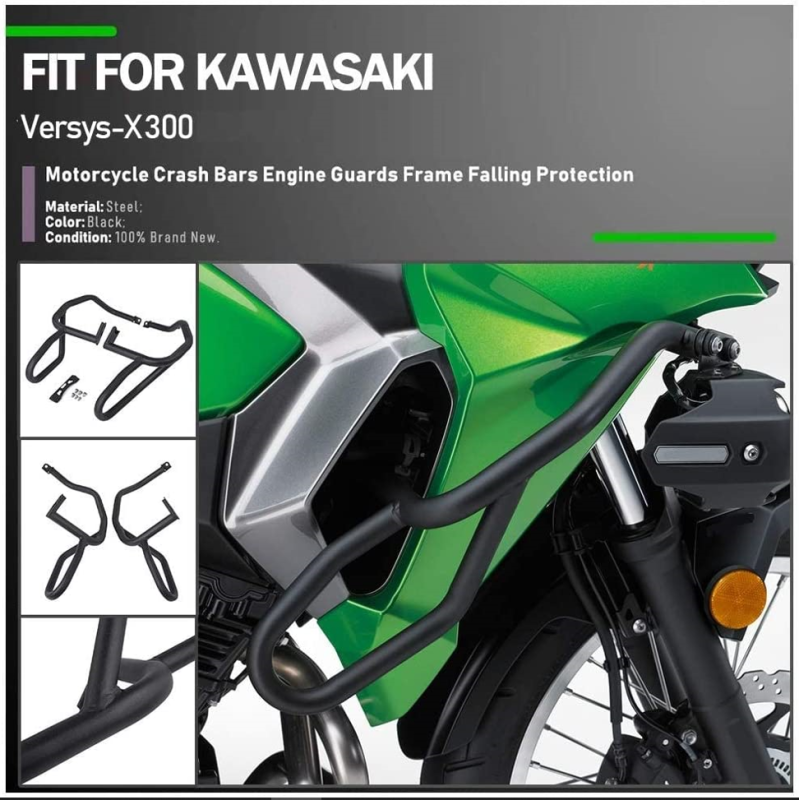 Защита двигателя Kawasaki Versys-X 300