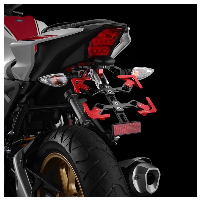 Регулируемый кронштейн номерного знака BIKERS Yamaha YZF R15 / R15M 2022 2023