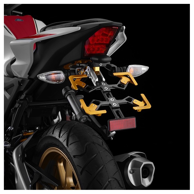 Регулируемый кронштейн номерного знака BIKERS Yamaha YZF R15 / R15M 2022 2023