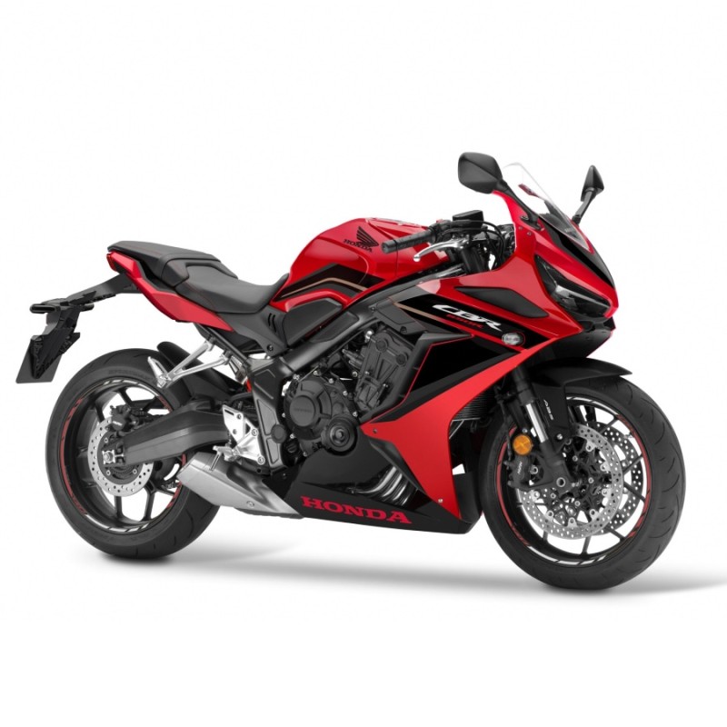 Комплект наклеек Honda CBR650R Red 2023