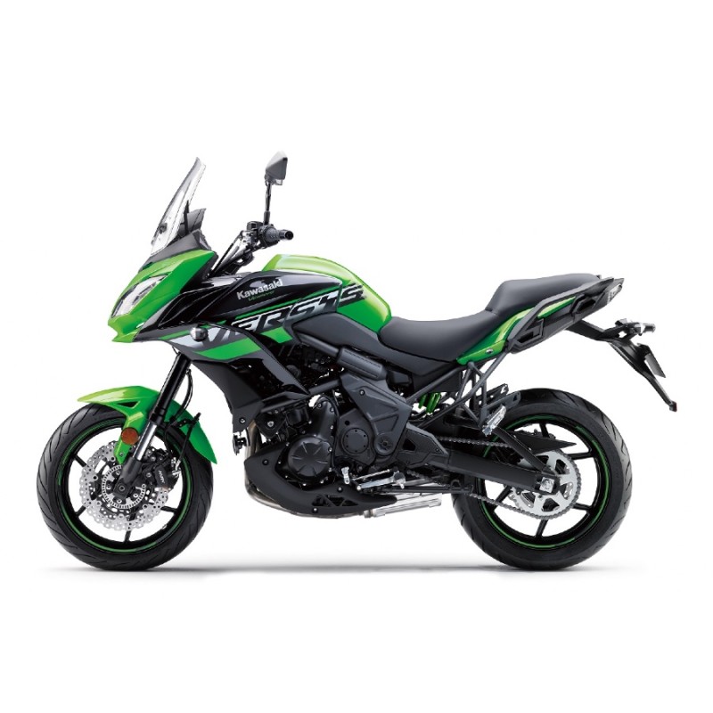 Наклейка левой передней облицовки Kawasaki Versys 650 2018 Candy Lime Green