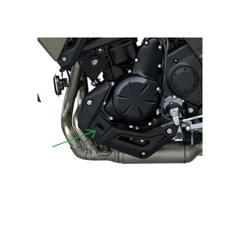 Левый нижний обтекатель Kawasaki Versys 650 2022/2026