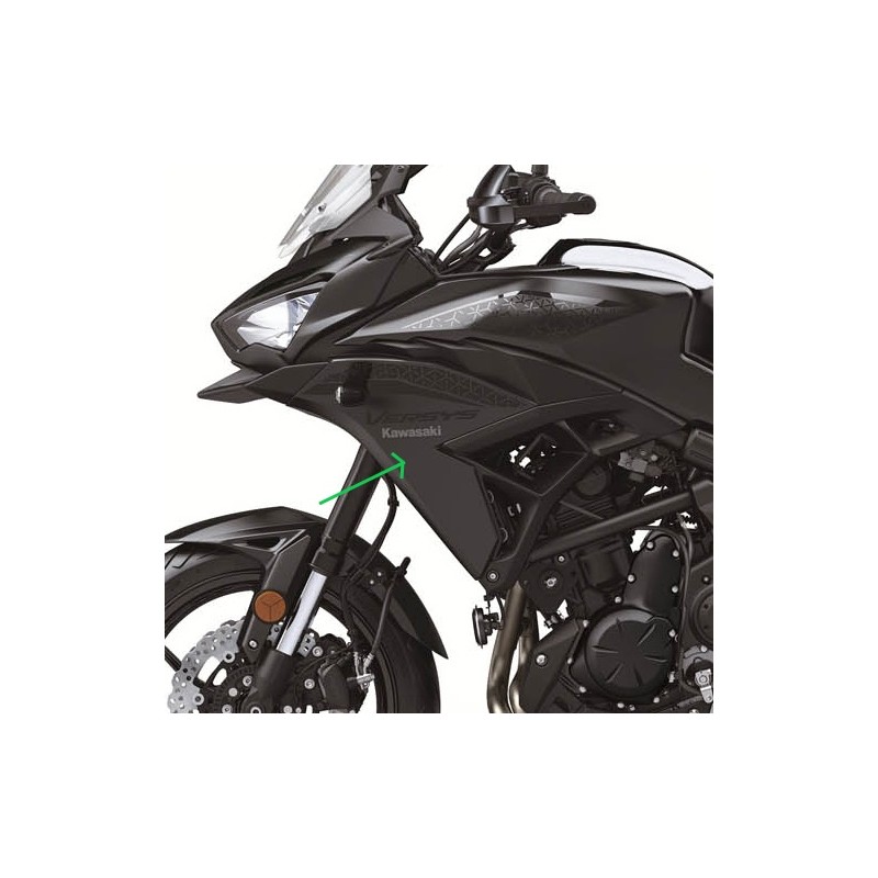 Левый передний боковой обтекатель Kawasaki Versys 650 2022/2026