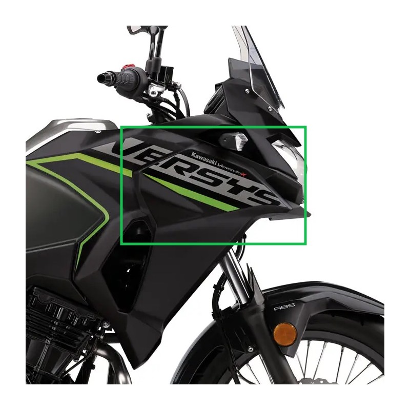 Наклейка правого бокового обтекателя Kawasaki Versys-X 300 Gray 2019