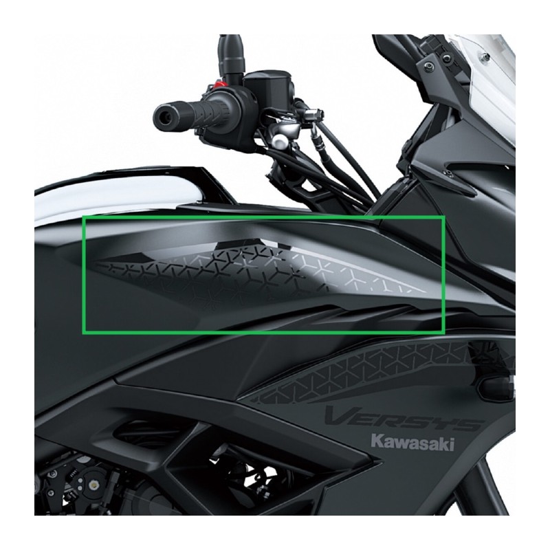 Наклейка правой облицовки топливного бака Kawasaki Versys 650 BLACK 2022/2023