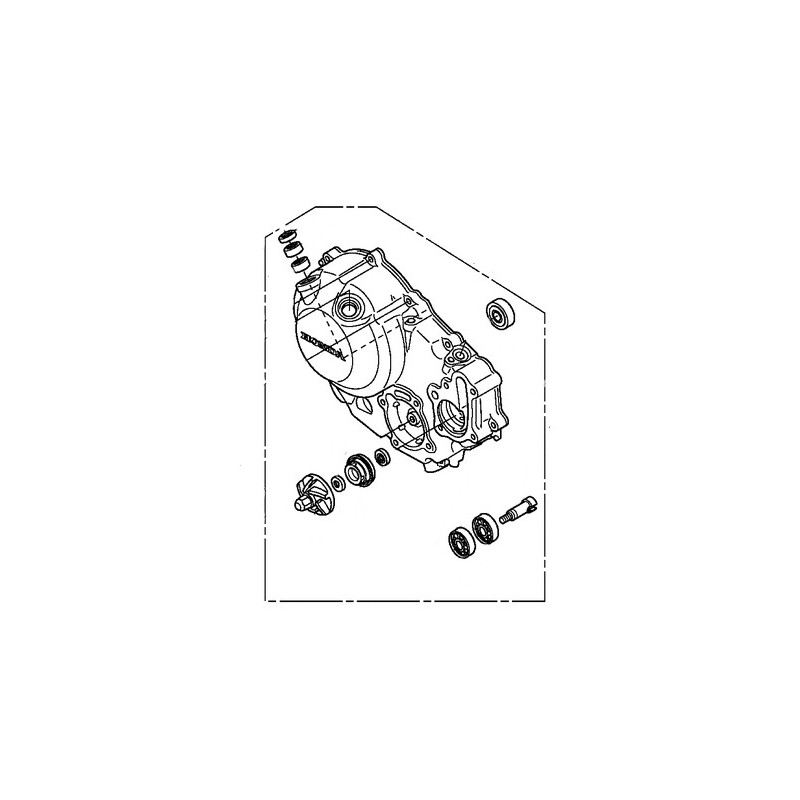 Правая крышка картера Honda CMX 300 Rebel 2023 2024