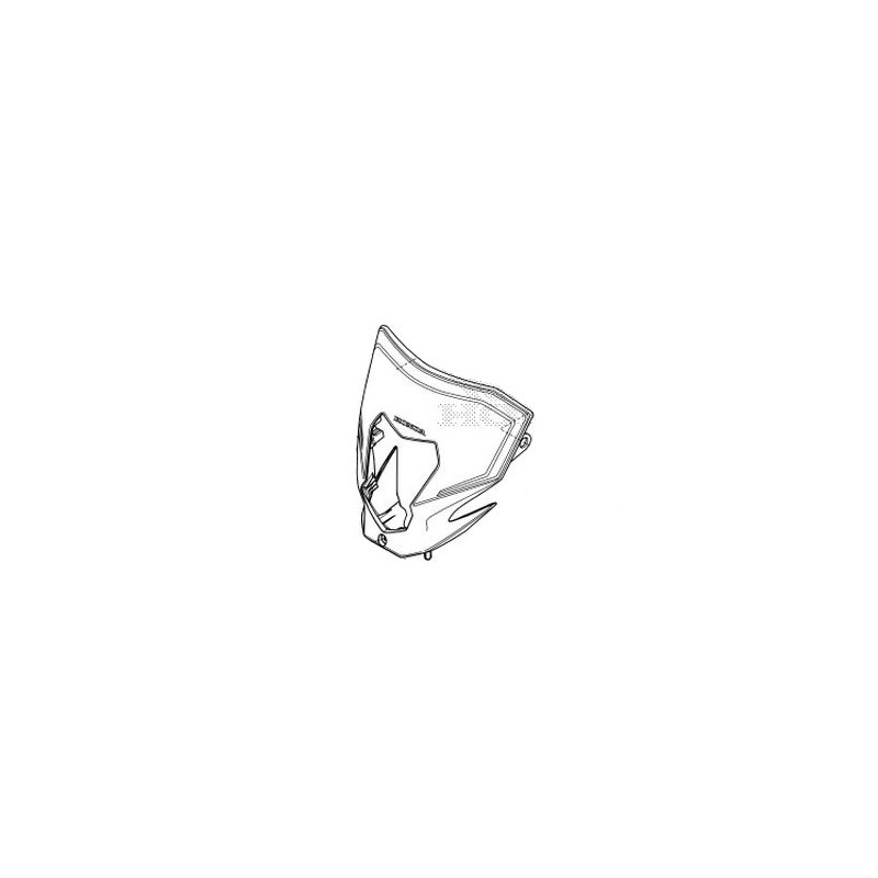 Передний козырёк в сборе Honda CRF300L 2023/2025