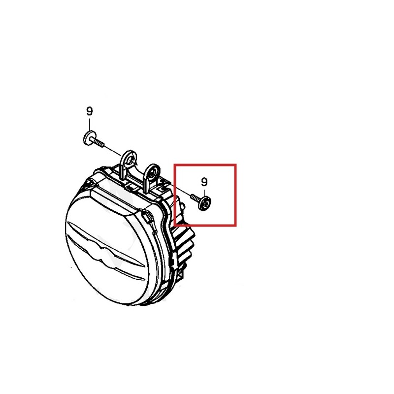 Болт фары 6x25 Honda CB650R