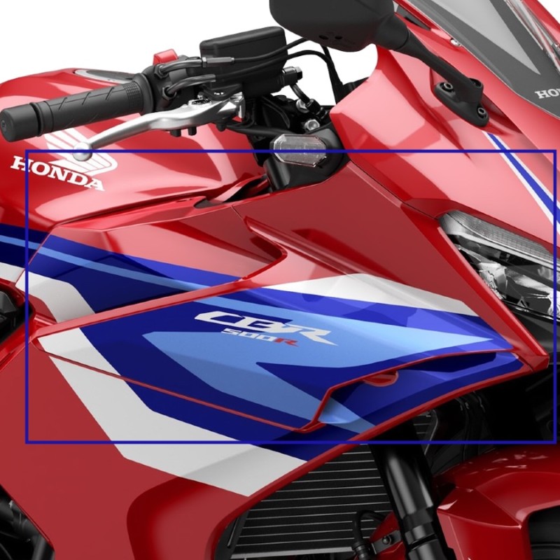 Правая передняя облицовка Honda CBR500R 2024 2025