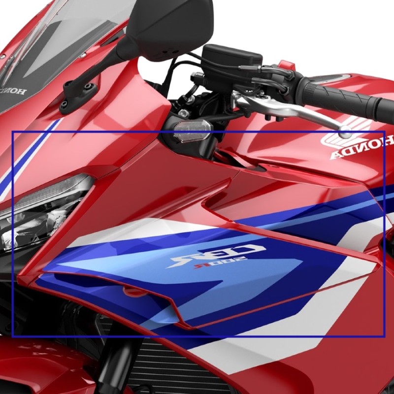 Левая передняя облицовка Honda CBR500R 2024 2025