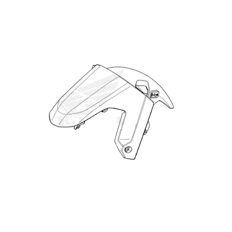 Переднее крыло Honda NX500 2024 2025