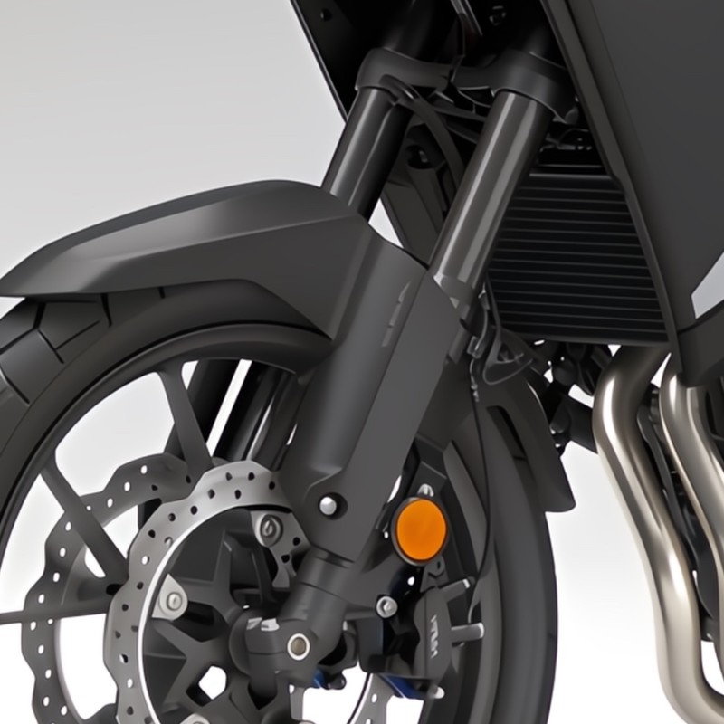 Левое перо передней вилки в сборе Honda NX500 2024 2025