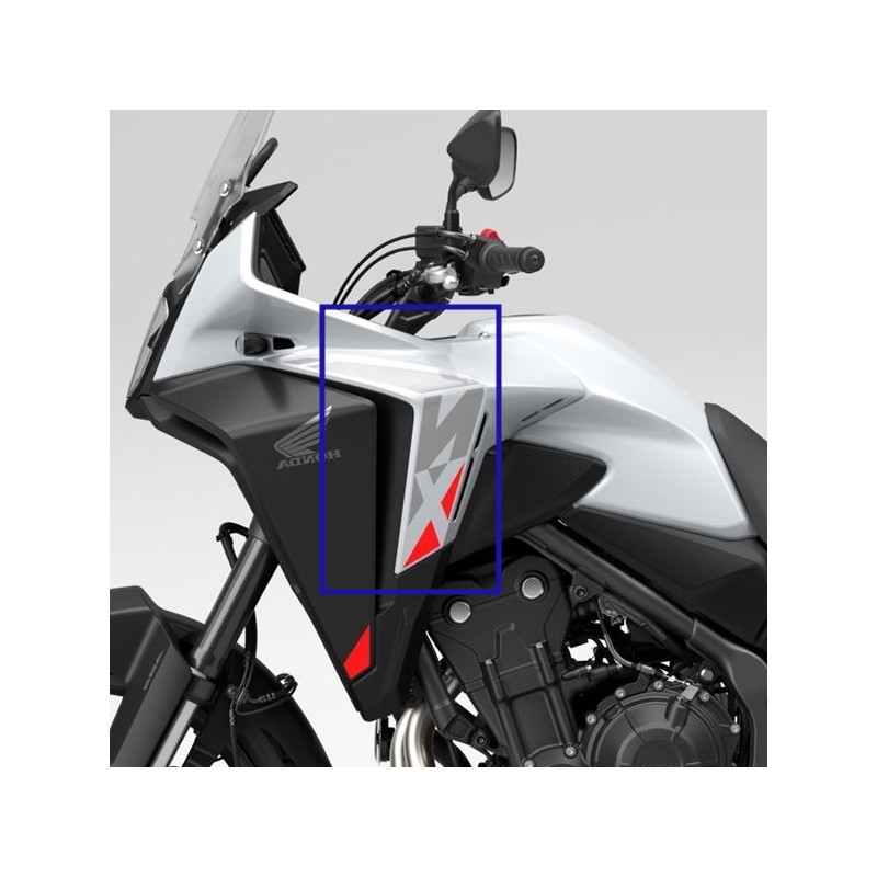 Наклейка левого среднего обтекателя Honda NX500 2024 2025