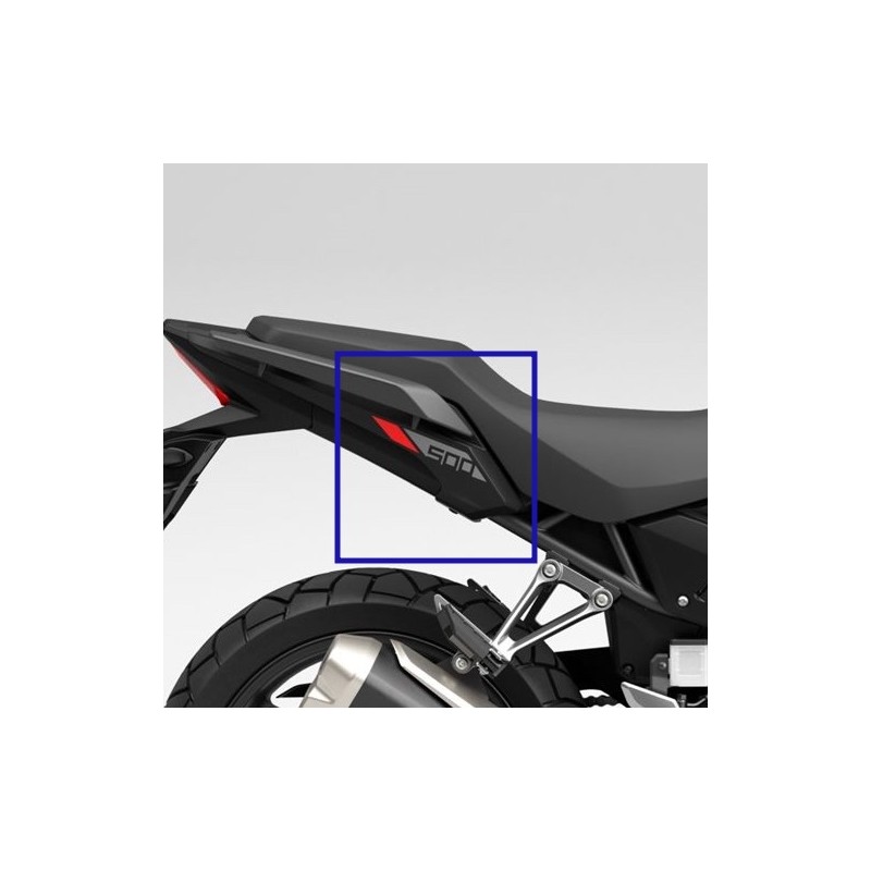 Наклейка правого среднего заднего обтекателя Honda NX500 2024 2025