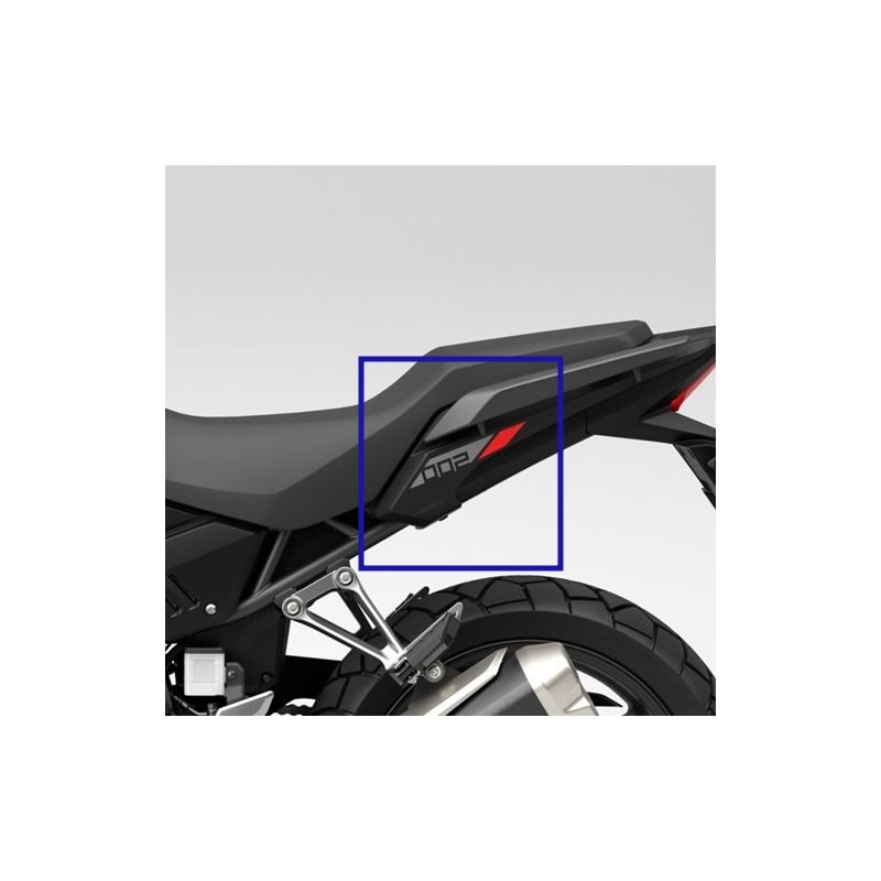 Наклейка левого среднего заднего обтекателя Honda NX500 2024 2025