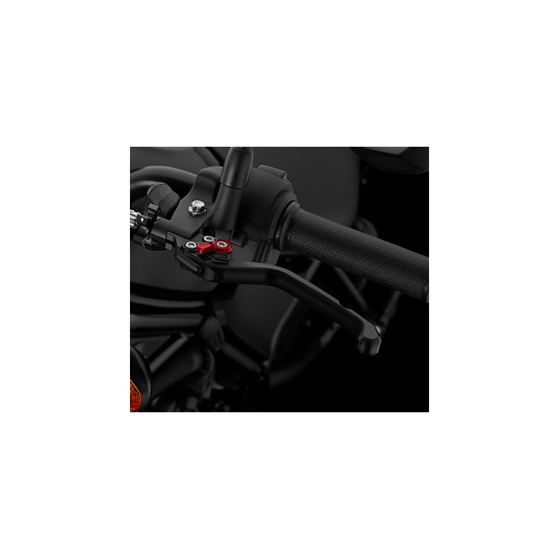 Чёрный регулируемый рычаг сцепления BIKERS Honda NX500 2024 2025
