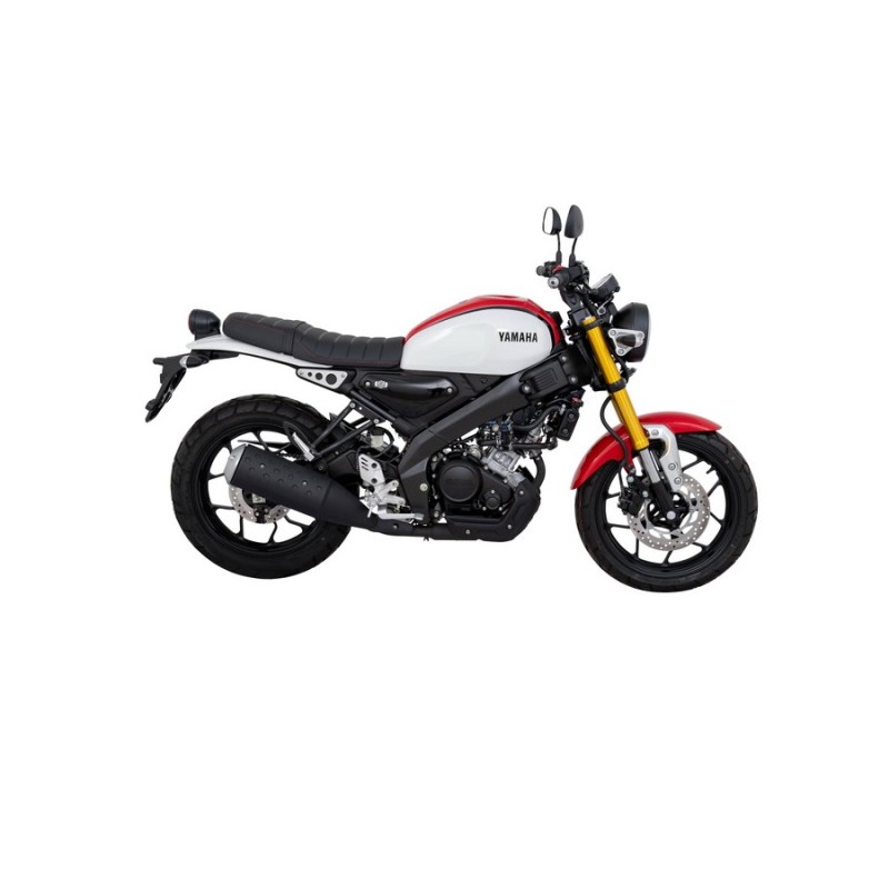 Комплект наклеек правой накладки топливного бака Yamaha XSR 155 White 2021