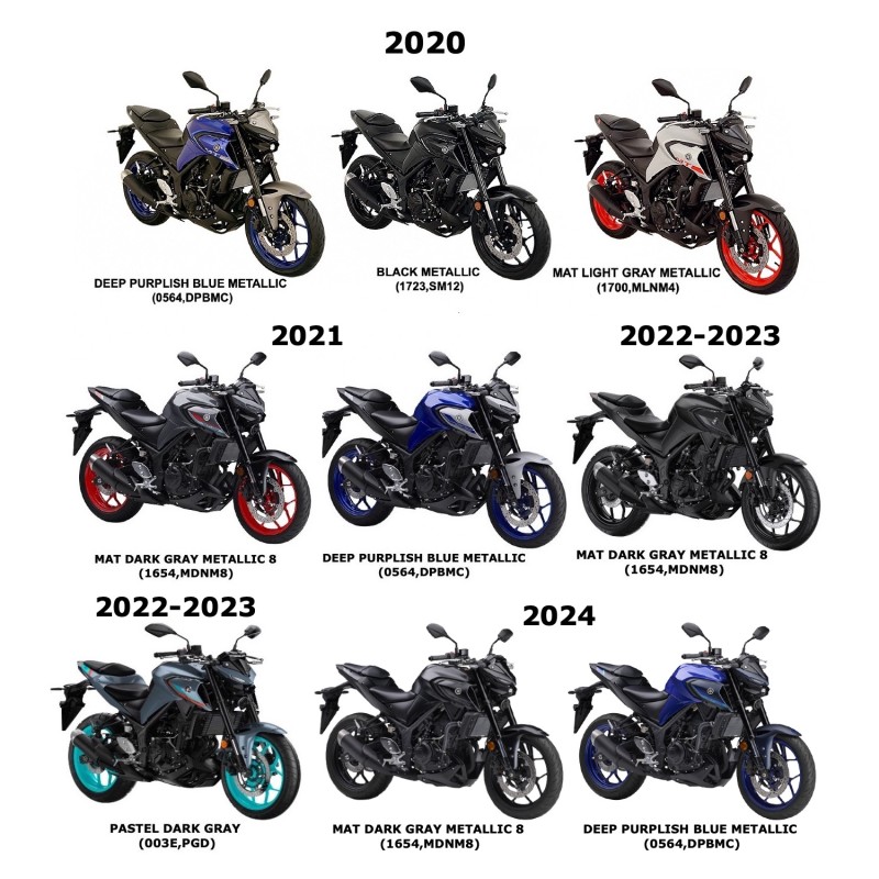 Переднее крыло Yamaha MT-03 2020/24