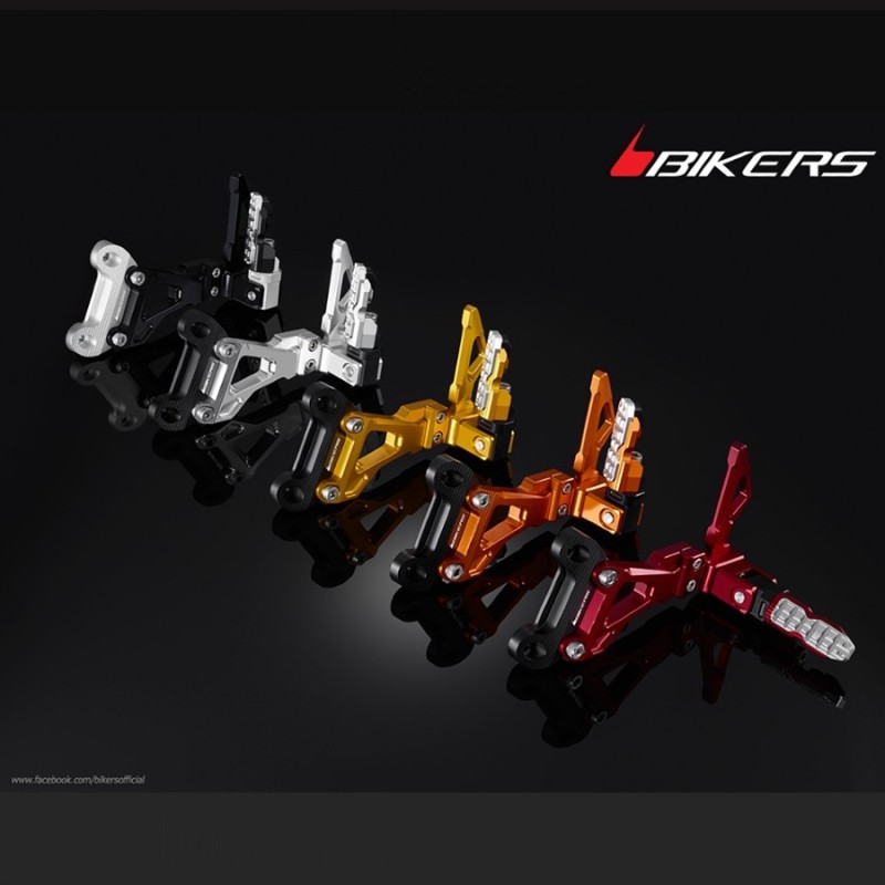 Комплект пассажирских подножек BIKERS Honda CB650F