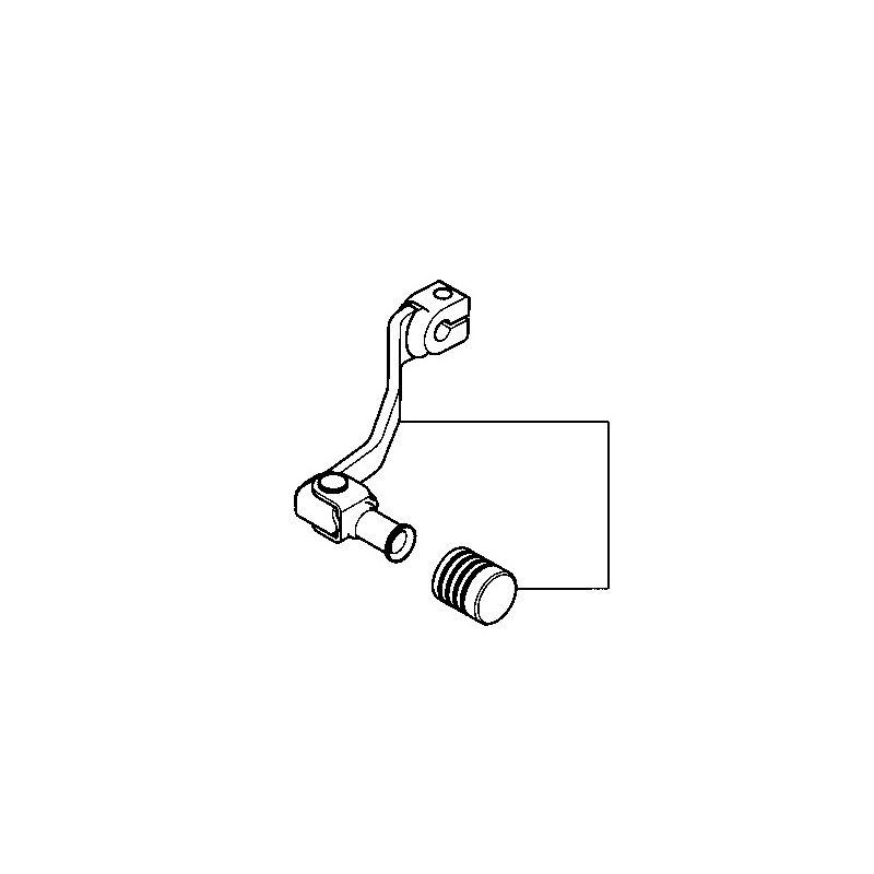 Педаль переключения передач Honda CRF300 2025