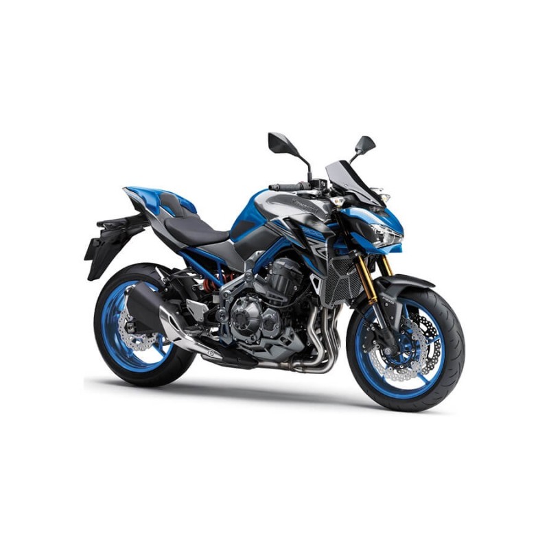 Комплект наклеек верхнего обтекателя фары Kawasaki Z900 Blue 2017