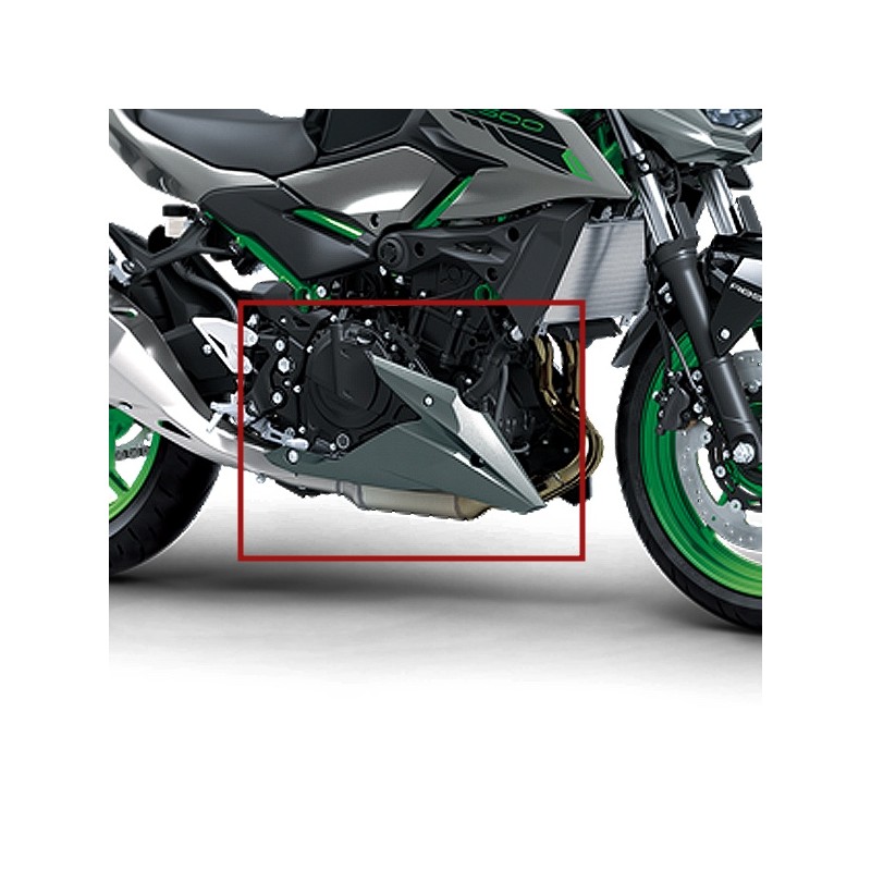 Правый нижний обтекатель Kawasaki Z500