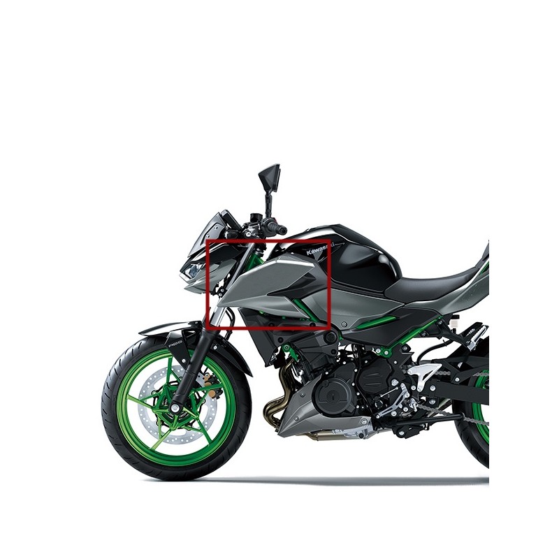 Левая наружная облицовка Kawasaki Z500