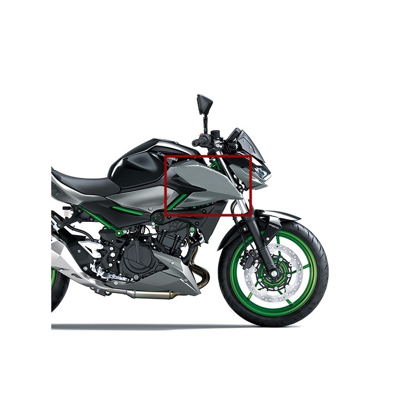 Правая наружная облицовка Kawasaki Z500