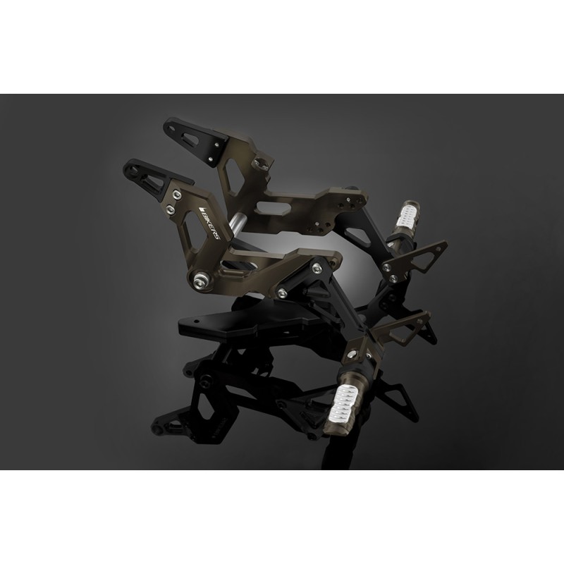 Комплект пассажирских подножек BIKERS Kawasaki KSR 110