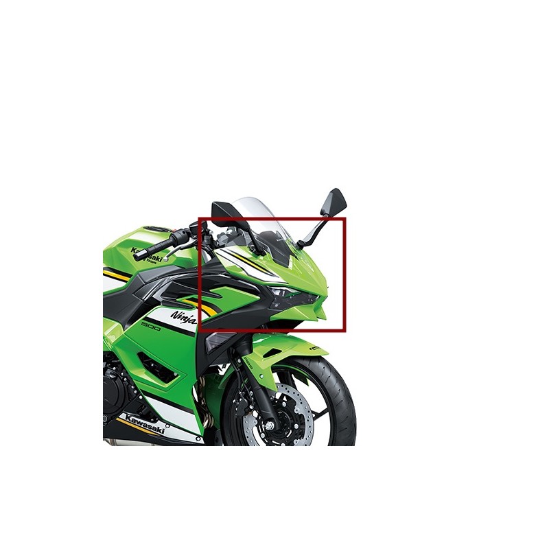 Верхний передний обтекатель Kawasaki Ninja 500