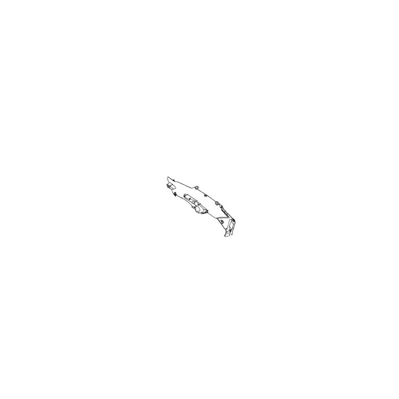 Левый верхний боковой обтекатель Kawasaki Ninja 500
