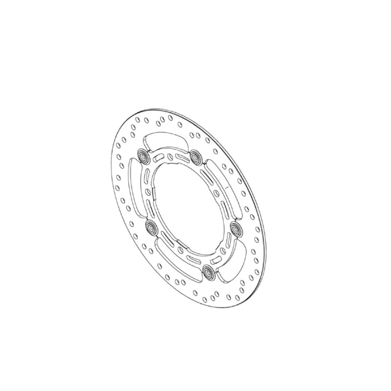 Передний тормозной диск Kawasaki Z500