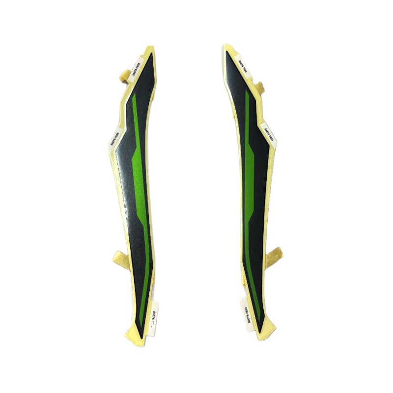 Комплект наклеек задней панели Kawasaki Z900 2020 2021 2022 2023