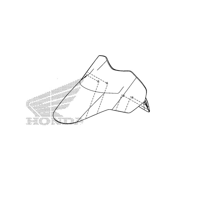 Переднее крыло Honda PCX 125/150 v3 2014 2015 2016 2017