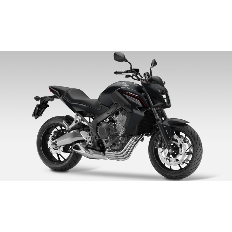 Левая облицовка Mat Gunpowder Black Honda CB650F