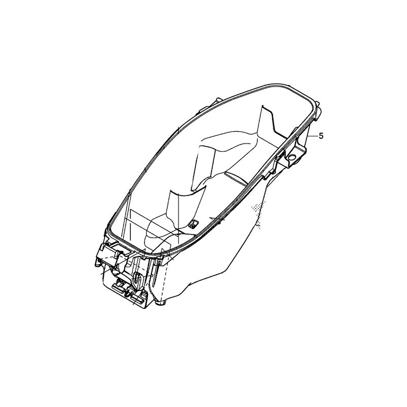 Багажный отсек Honda PCX 125/150 v3 2014 2015 2016 2017