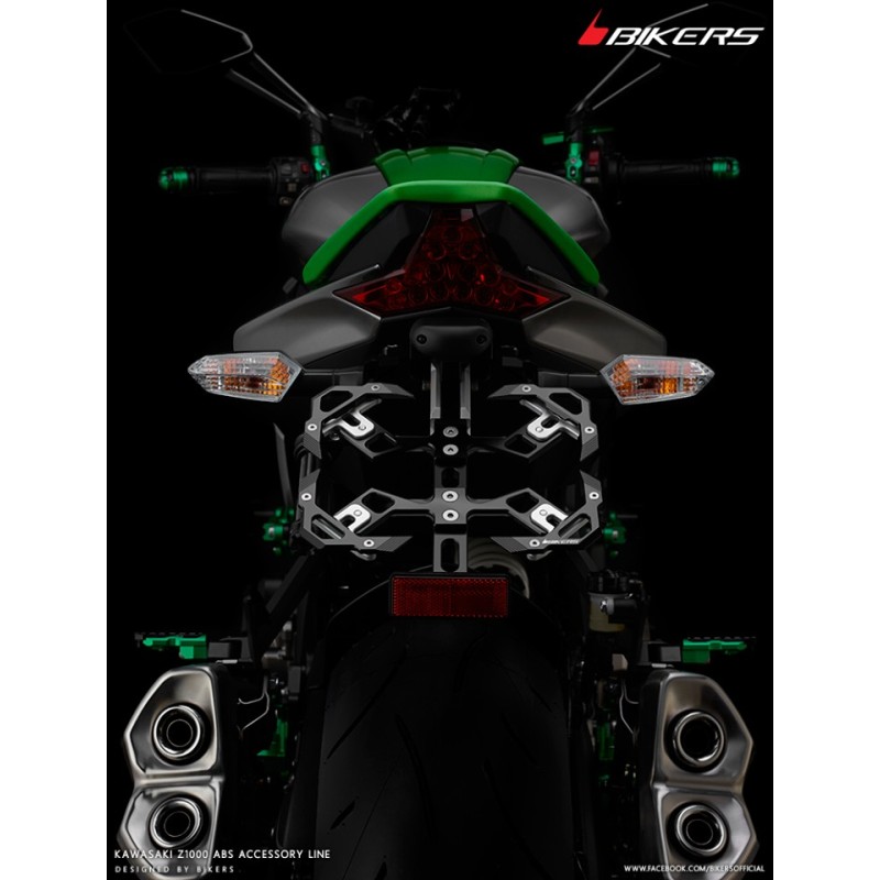 Регулируемый кронштейн номерного знака Kawasaki Z1000