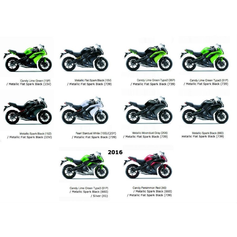 Левый боковой дефлектор обтекателя Kawasaki Ninja 650 Er6f