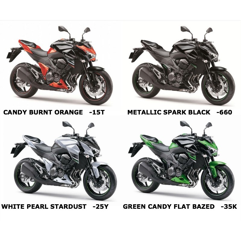 Наклейка правой облицовки Kawasaki Z800 2014 2015