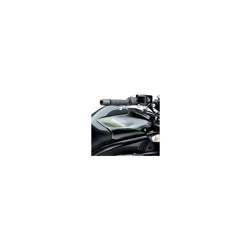 Наклейка правой накладки топливного бака 2016 Kawasaki ER6N 650 METALLIC CARBON GRAY
